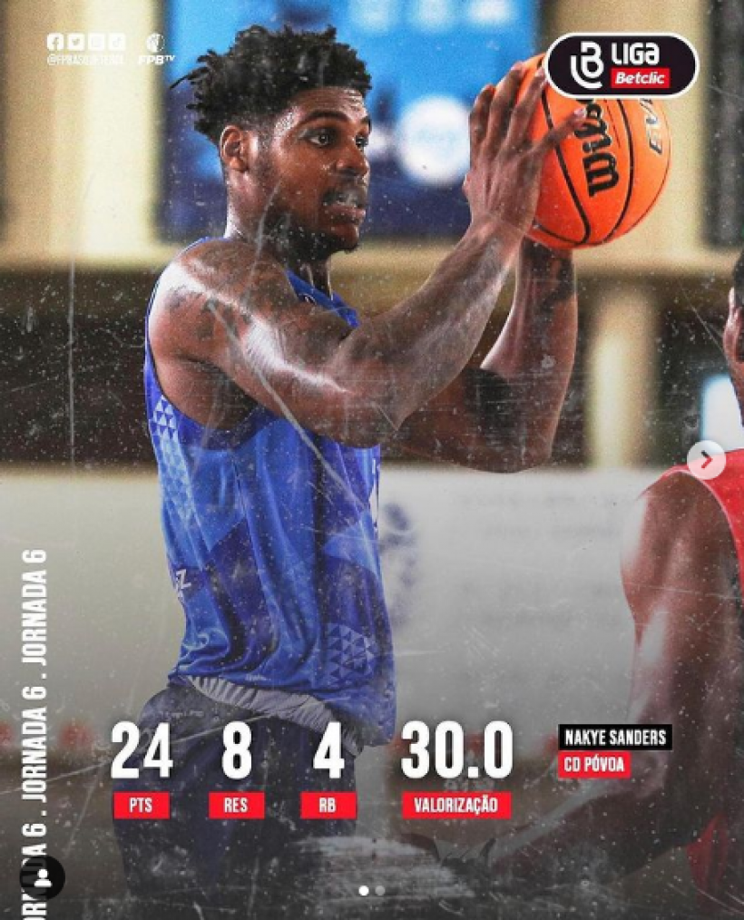 Nakye Sanders dominates in the LPB!